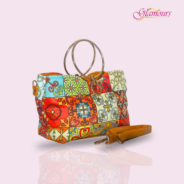 Velverra Mosaic Charm- Carry Art. Not Just a Bag.